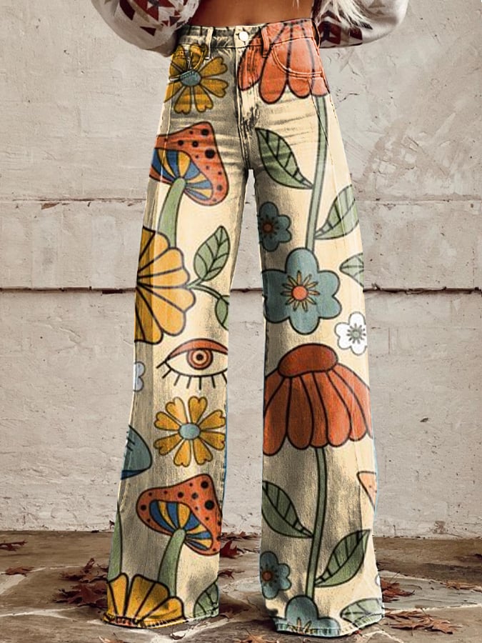 Mia | Vintage Flared Pants