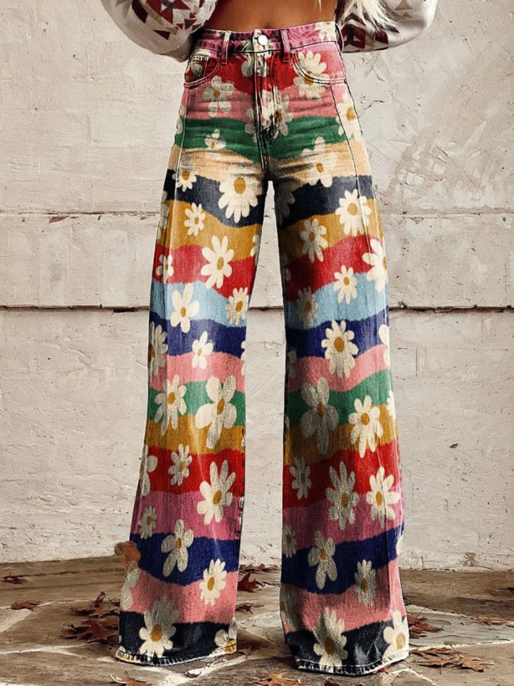 Matilda | Retro Flared Pants